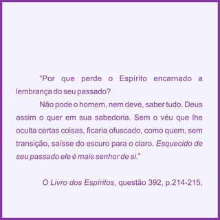 Espiritismo em quadras