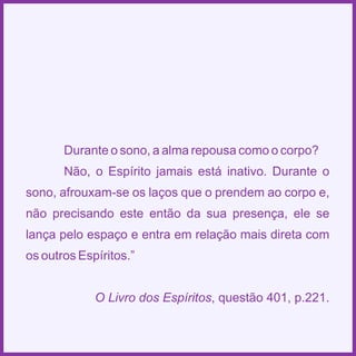 Espiritismo em quadras