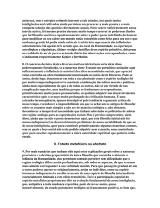 Comte - Espirito Positivo