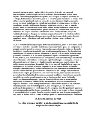 Comte - Espirito Positivo