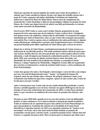 Comte - Espirito Positivo