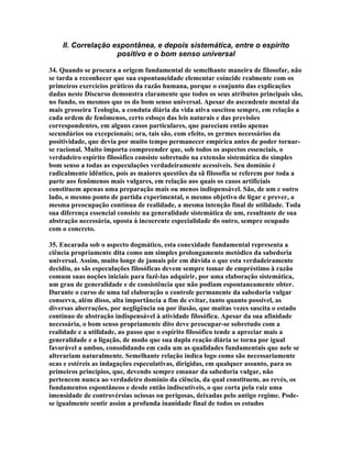 Comte - Espirito Positivo