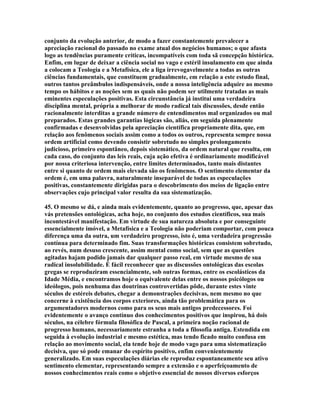 Comte - Espirito Positivo