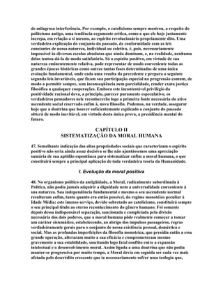 Comte - Espirito Positivo