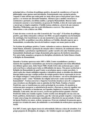 Comte - Espirito Positivo