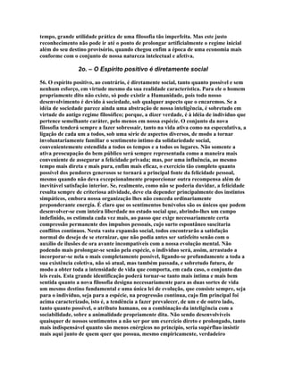 Comte - Espirito Positivo