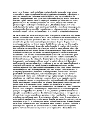 Comte - Espirito Positivo