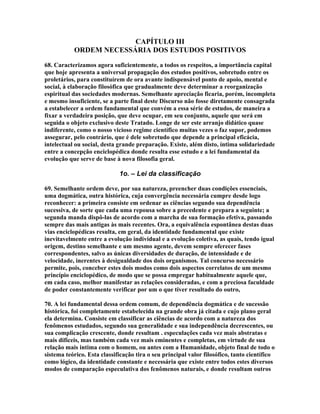 Comte - Espirito Positivo