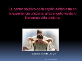 Espiritualidad  Cristiana 1