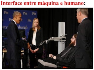 Interface entre máquina e humano:
10
 