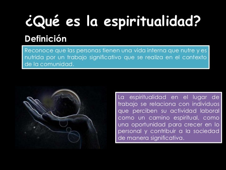 Espiritualidad y cultura organizacional