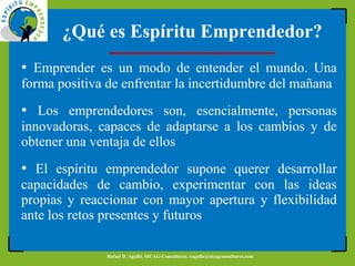 Espiritu Emprendedor | PPT