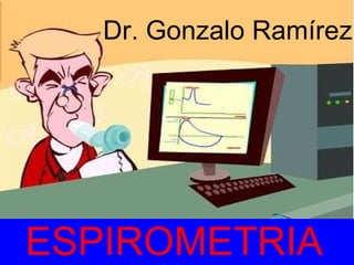 ESPIROMETRIA Dr. Gonzalo Ramírez 