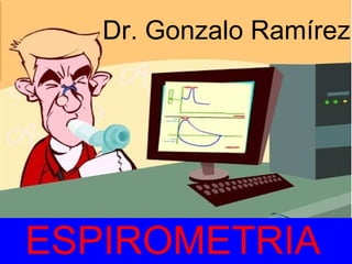 Dr. Gonzalo Ramírez 
ESPIROMETRIA 
 