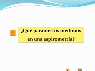¿Qué parámetros medimos
en una espirometría?
Castillo de Cuellar
(Segovia)
2
 