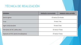 TÉCNICA DE REALIZACIÓN
 