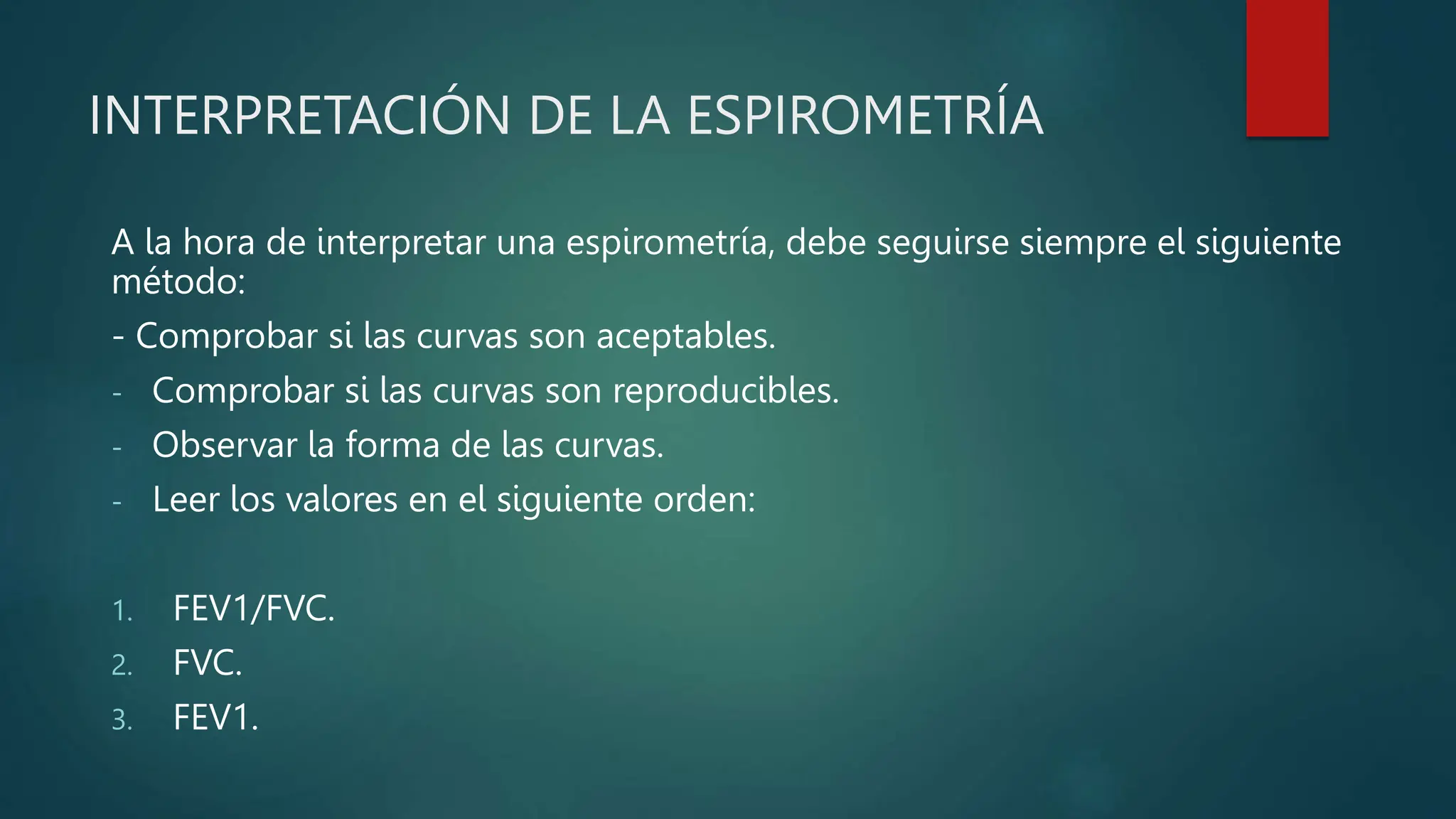 ESPIROMETRIA EN AP. Como leer una espirometría | PPT
