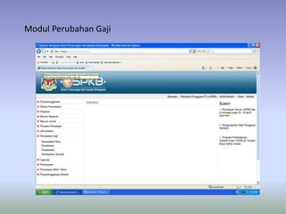 Modul Perubahan Gaji
 