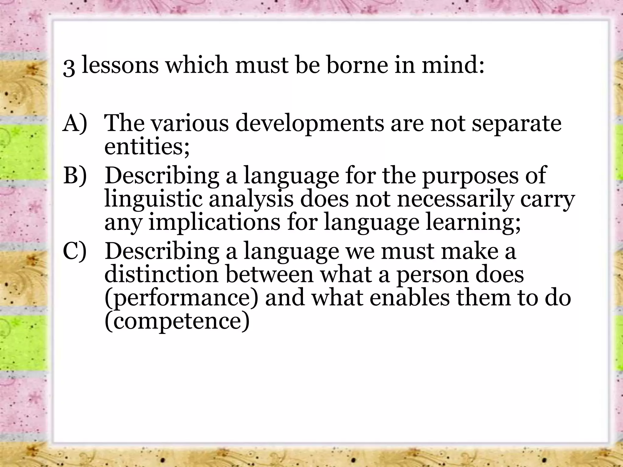 The Type of ESPRegister AnalysisThe Concept of Language Variation