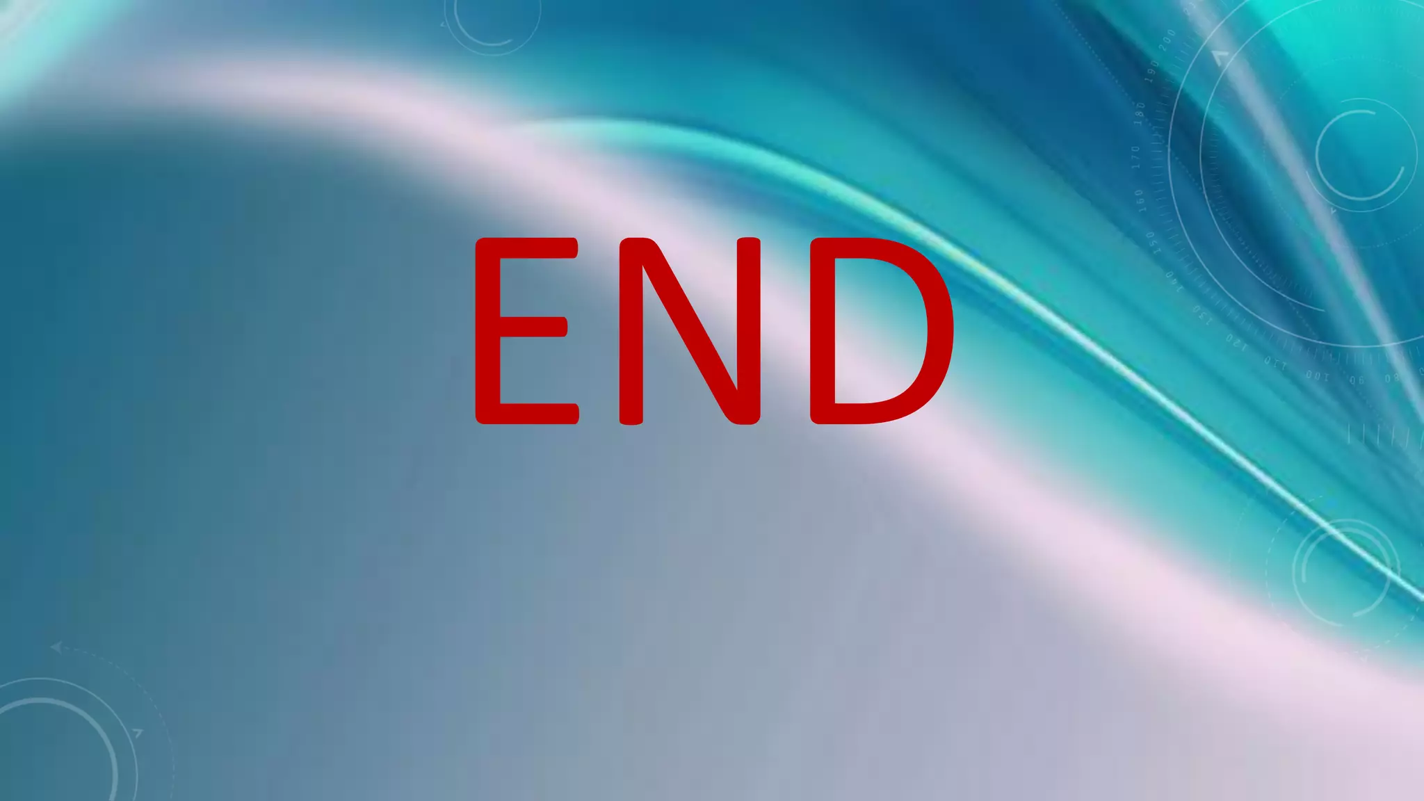 END
 
