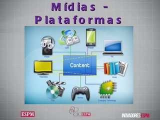 Mídias - Plataformas 