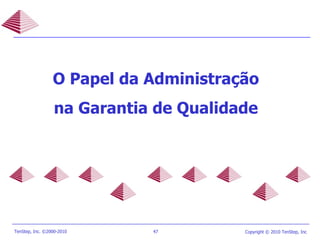O Papel da Administração na Garantia de Qualidade 