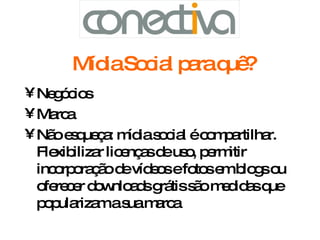 Espm As Empresas e a Mídia Social