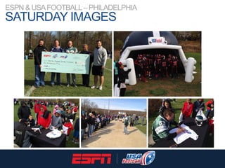 ESPN & USAFOOTBALL
MEDIA/PR
NFLEvolution.com
http://www.nflevolution.com/article/espn-makes-
donation-to-usa-football-to-h...