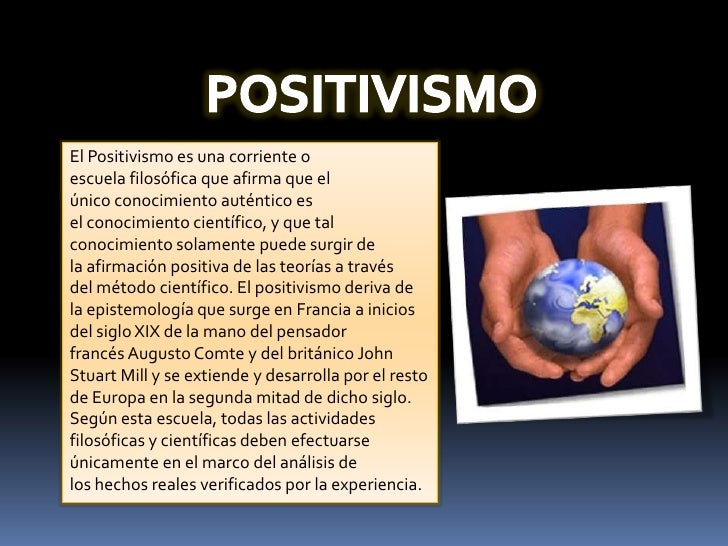 antropologia + positivismo