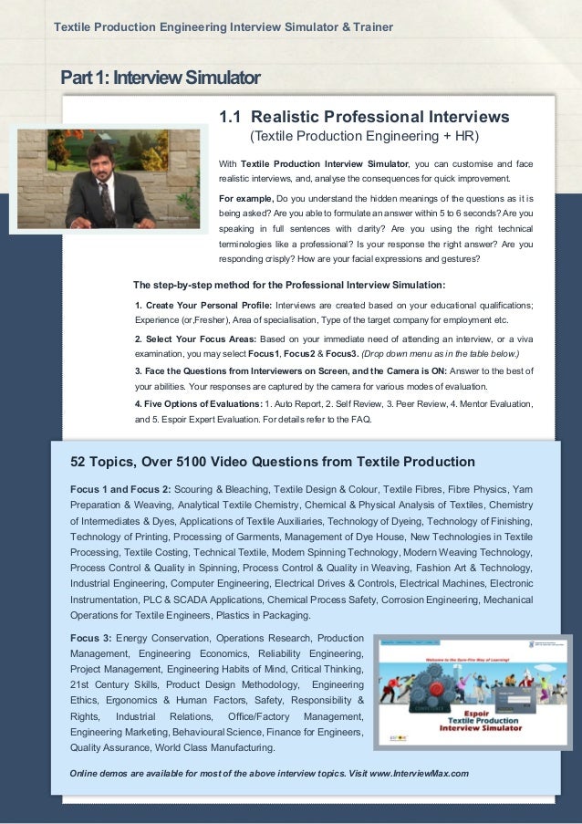 3 with textile production