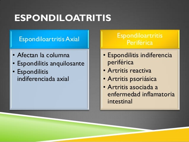 espondiloartropatia indiferenciada