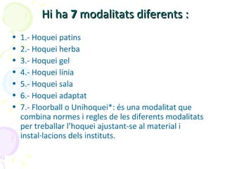 Esports amb implements