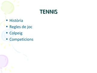 Esports amb implements