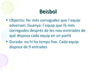 Esports amb implements