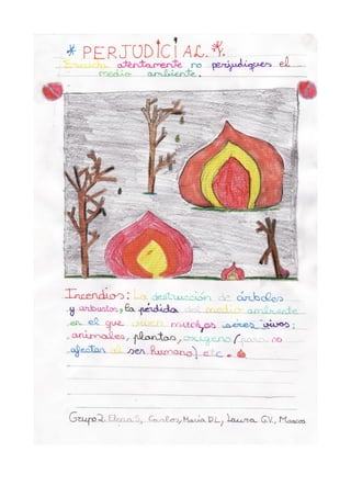 Esposición acciones sobre ecosistemas