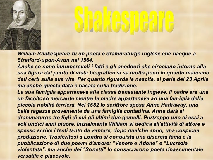 La vita e le opere di un grande scrittore La vita e le opere di un grande scrittore