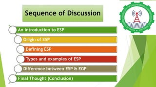 Esp presentation | PPTX