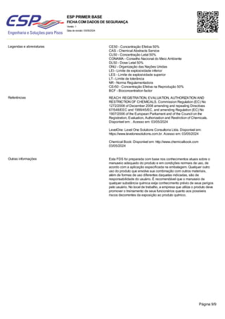 Normadose ESP Primer Base: Safety and Handling Guidelines for Industrial Use | PDF