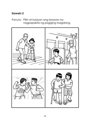 Larawan Na Nagpapakita Ng Pagtutulungan Ng Pamilya