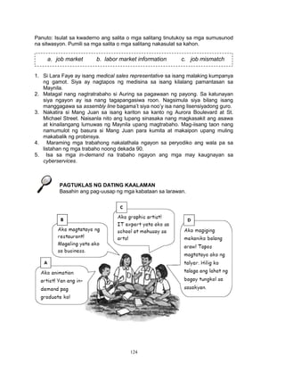 K TO 12 GRADE 7 LEARNING MODULE IN EDUKASYON SA PAGPAPAKATAO (Q3-Q4) Slide 127