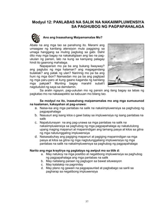 K TO 12 GRADE 7 LEARNING MODULE IN EDUKASYON SA PAGPAPAKATAO (Q3-Q4) Slide 60
