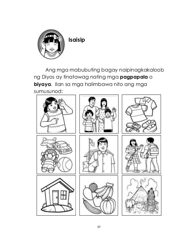 Edukasyon SA Pagpapakatao Grade 2 Worksheets