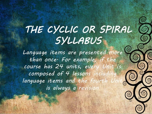 Types Of Syllabus ESP English For Specific Purposes 