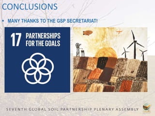CONCLUSIONS
 MANY THANKS TO THE GSP SECRETARIAT!
 