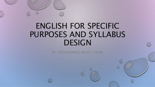 english for specific purposes pdf