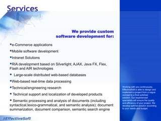 InfrastructureOffices are located in the center of Minsk, the capital of Belarus