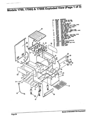 Espressimo 2100, 2400 & 1700