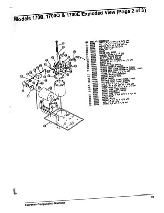 Espressimo 2100, 2400 & 1700