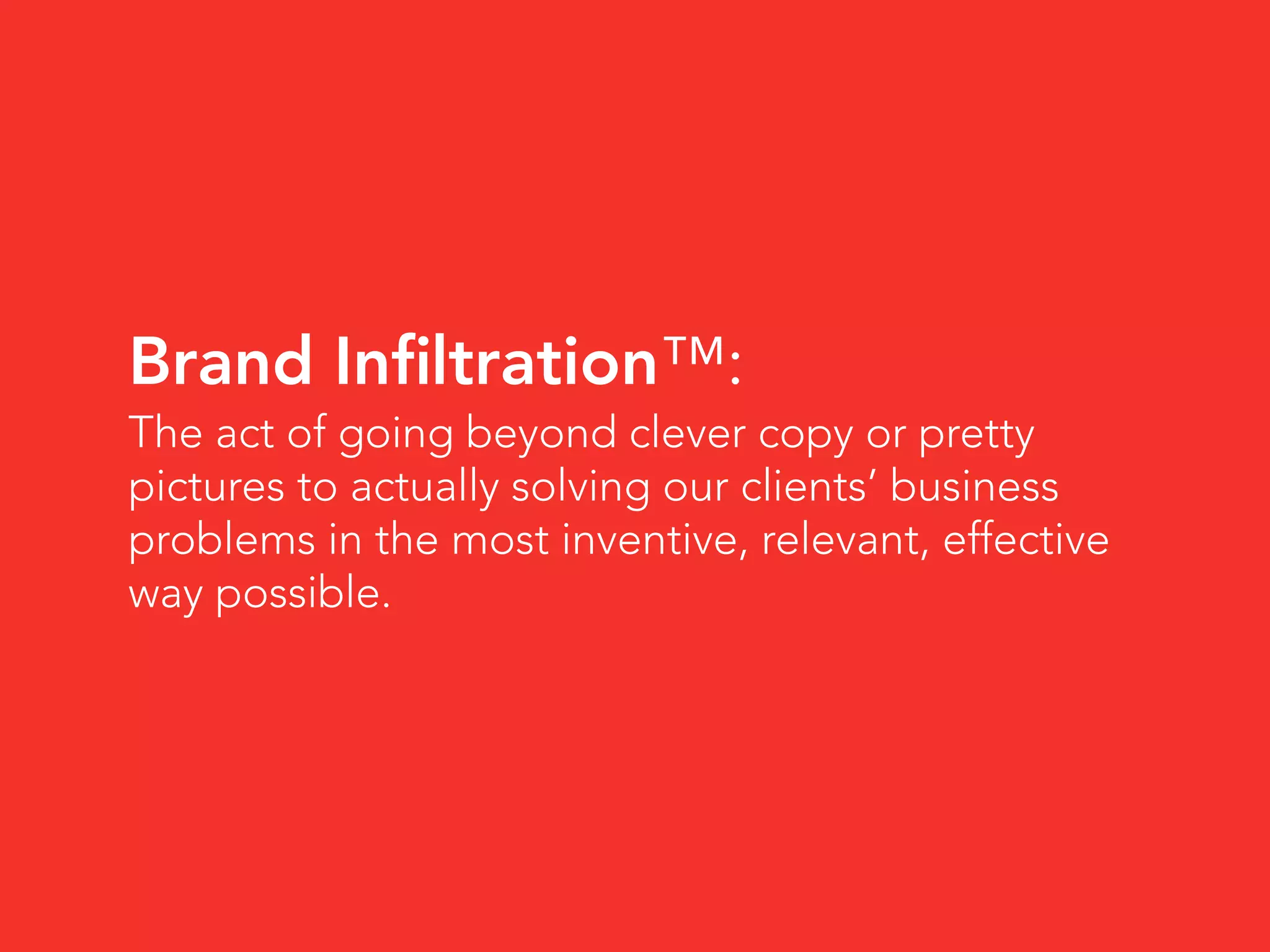 Introducing Espresso, the Brand Infiltration agency