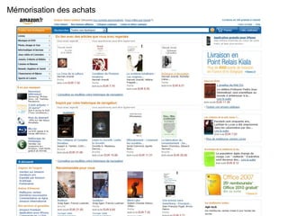 Mémorisation des achats 
